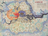 London Social & Functional Analysis 'Potato map' by Patrick Abercrombie 1943