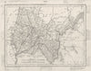 AIN. Ain département. Tardieu 1830 old antique vintage map plan chart