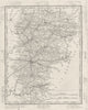 AISNE. Aisne département. Tardieu 1830 old antique vintage map plan chart