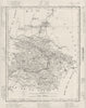 ARDENNES. Ardennes département. Tardieu 1830 old antique map plan chart