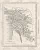 CHARENTE- MARITIME. Charente Inférieure département. Tardieu 1830 old map
