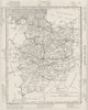 ILLE- ET- VILAINE. Ille- Et- Vilaine département. Tardieu 1830 old antique map