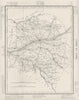 INDRE- ET- LOIRE. Indre- Et- Loire département. Tardieu 1830 old antique map