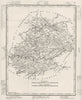 LOT. Lot département. Tardieu 1830 old antique vintage map plan chart