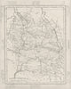 LOZÈRE. Lozère département. Tardieu 1830 old antique vintage map plan chart