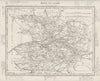 MAINE- ET- LOIRE. Maine- Et- Loire département. Tardieu 1830 old antique map