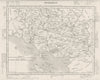 MORBIHAN. Morbihan département. Tardieu 1830 old antique map plan chart
