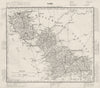NORD. Nord département. Tardieu 1830 old antique vintage map plan chart