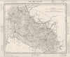 PAS- DE- CALAIS. Pas- de- Calais département. Tardieu 1830 old antique map