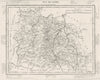 PUY- DE- DÔME. Puy- de- Dôme département. Tardieu 1830 old antique map chart