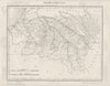 PYRÉNÉES- ATLANTIQUES. Pyrénées- Atlantiques département. Tardieu 1830 old map