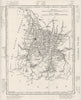 HAUTES- PYRÉNÉES. Hautes- Pyrénées département. Tardieu 1830 old antique map