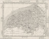 SEINE- MARITIME. Seine- Maritime département. Tardieu 1830 old antique map