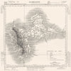 WEST INDIES. Guadeloupe. Tardieu 1830 old antique vintage map plan chart