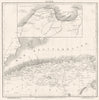 ALGERIA. Algiers (Alger) . Tardieu 1830 old antique vintage map plan chart