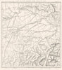 GERMANY AUSTRIA. Isar Inn. Munich Salzburg Munchen Regensburg 1859 old map