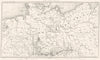 GERMANY. Chart du Nord de L'Allemagne. Prusse Prussia 1859 old antique map