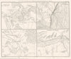 POLAND. Czarnowo, Pultusk, Golymin Dzialdowo (Soldau)  1859 antique map