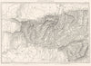 SPAIN. Carte des environs de Bailén Baylen 1859 old antique map plan chart