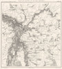 GERMANY. Plan de Leipzig et de ses environs. Lindenau 1859 old antique map