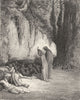DANTE.there,Shady Pl behind Rock standing,man through idleness might stand 1893