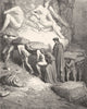 DANTE.Equal pace,Oxen Yoke,that laden spirit,Journey'd,long mild 1893 print