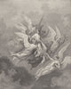 DANTE. Thus, cloud flowers, that those hands angelic rose car fell 1893 print