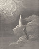 DANTE. beheld myself, Sole my lady, more lofty bliss translated 1893 old print