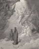 DANTE.Living lights,waxing splendour,burst forth into songs,memory glide 1893