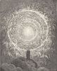 DANTE.Fashion,snow White rose,lay then my saintly multitude,blood Christ 1893