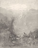 MILTON PARADISE LOST.Meanwhile tepid caves fens shores,brood numerous c1886