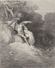MILTON PARADISE LOST. Earth, how like Heaven, if not preferred more just c1886