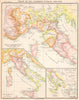 ITALY.Guerres d'Italie(1494-1559);Septentrionale;Puissance de Venise 1900 map