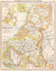 BENELUX. Belgique Pays- Bas;Bruxelles; Indes orientales; Congo;Guyane 1900 map