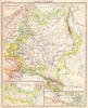 RUSSIA. Russie D'Europe; maps Empire Russe; St Pétersbourg Brasov 1900 old