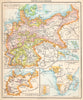 GERMANY. Empire Allemagne Militaire Colonies Africaines Togoland 1900 old map