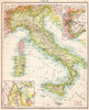 ITALY. Italie; maps Abyssinie (Italiens) ; Frontiére Italo- Française;  1900