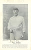 George Alfred Lohmann. Right-arm medium fast bowler. Surrey cricketer 1895
