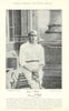 Vernon Tickell Hill. Batsman. Somersetshire cricketer 1895 old antique print