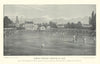 Surrey Cricket Ground In 1848 (The Oval). After Ackermann 1895 old print