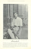 Harry Wrathall. Batsman. Gloucestershire cricketer 1895 old antique print
