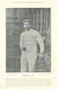 Walter Mead. Right-arm offbreak, Legbreak bowler. Essex cricketer 1895 print