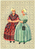 NETHERLANDS. Friesland Gala dress 1932 old vintage print picture