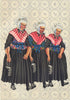 NETHERLANDS. Sunday Costume at Staphorst And Rouveen 1932 old vintage print