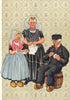NETHERLANDS. South Beveland Roman Catholics. present- day dress 1932 old print