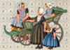NETHERLANDS. Walcheren. Arnemuiden & Westkapelle. dress 1932 old vintage print