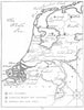NETHERLANDS. Sketch map. Costumes 1932 old vintage plan chart