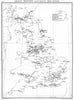 UK. Great Britain- Electricity grid system 1938 old vintage map plan chart