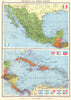 CANADA & NEWFOUNDLAND. railways. Dominion of Canada. 1938 old vintage map