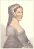 Unknown Lady from court of Henry VIII (4) by Bartolozzi after Hans Holbein 1884